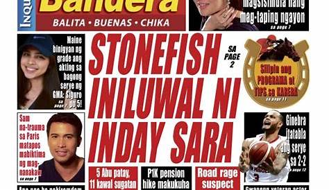 Tabloid Newspaper Tagalog : Philippine News Tagalog Philippine News