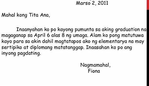 Halimbawa Ng Liham Paanyaya Sa Aking Kaarawan - dehalimba