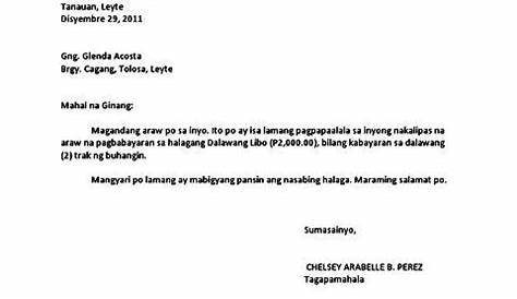 liham pang negosyo - philippin news collections