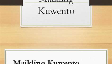 Halimbawa Ng Maikling Kwento Na May Elemento Ng Banghay