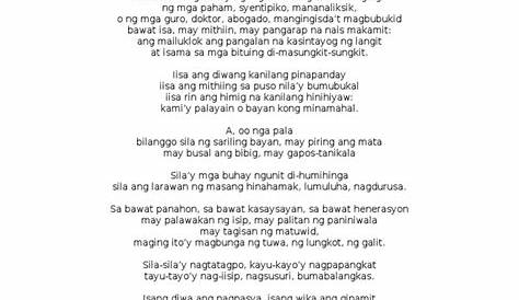 Filipino Wika Ng Karunungan Sanaysay Tungkol Sa Filipino Ang Wika Ng