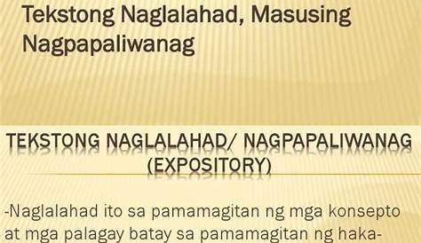 halimbawa ng tekstong persweysiv - philippin news collections