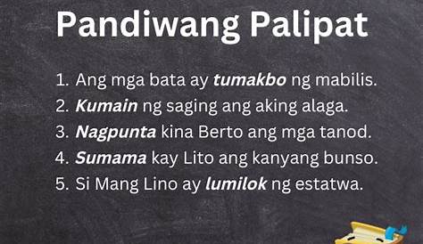 pandiwa halimbawa - philippin news collections