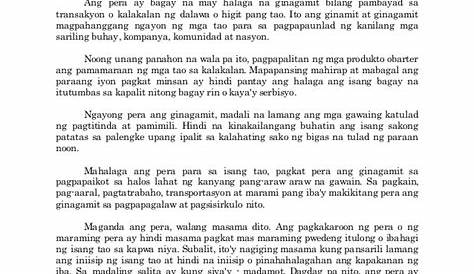 Isang Halimbawa Ng Sanaysay - Mobile Legends