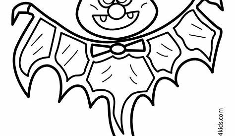 Halloween Bats Coloring Sheets