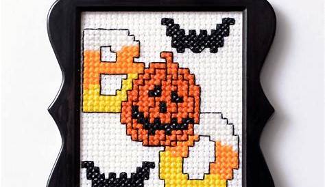 Free Happy Halloween Cross Stitch Pattern