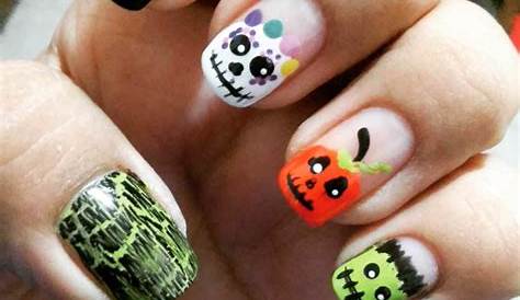 Halloween Nails Designs 15 Cute Design Ideas Hairs Out Of Place