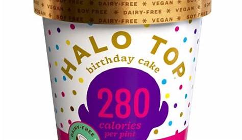 Halo Top Non Dairy Pint, Birthday Cake, 16 oz. (8 count), 128 fl oz