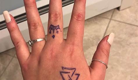 Hand Tattoo With Pen Easy s To Draw On