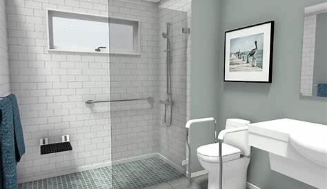 12+ Accessible Small Bathroom Design (With images) | Handicap bathroom