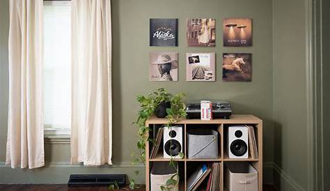 Hang Vinyl Records On Wall Up Your Old ! Record Display