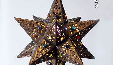 Hanging Metal Star, 10cm | 53201 | Christmas / Hanging Decorations