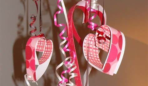 Hanging Valentine Decorations To Make 12pcs 's Day Heart Garland Party Anniversary