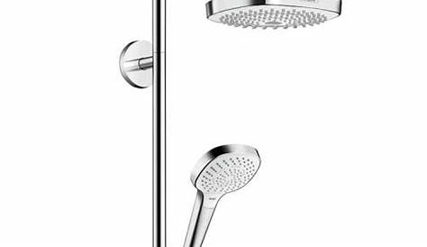 Hansgrohe Croma Select E180 Shower Pipes E 2 Spray Modes 27258400