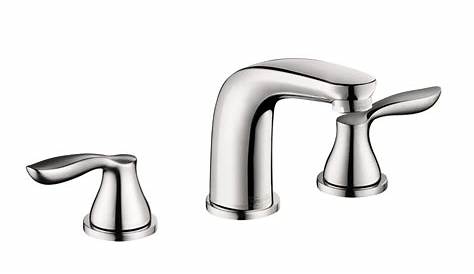 Hansgrohe Widespread Bathroom Faucet 31067001 Metris Lavatory With Lever
