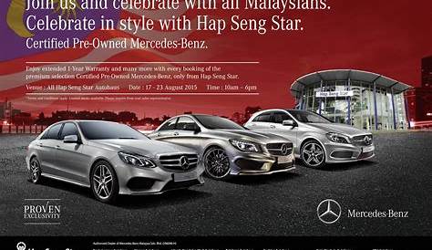 Pre-Owned Mercedes-Benz Centre At Hap Seng Star Balakong Launched