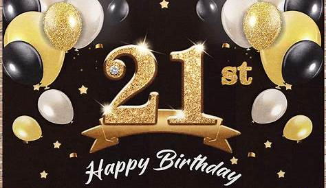 Happy 21st Birthday Card Male - HerbysGifts.com 21st Birthday Cards