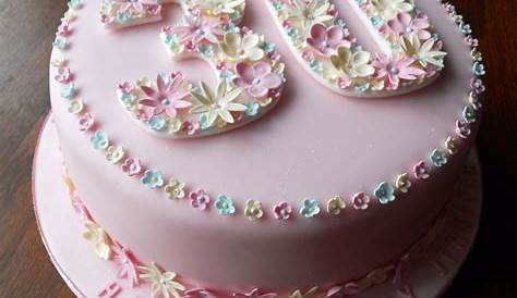 Crafting Baker: My Sister's 30th Birthday Cake