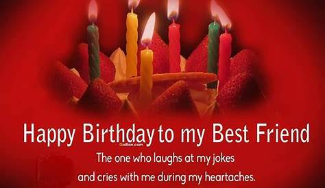 Celebrate With Love: Uncover The Magic Of "Happy Birthday Best Friend Images With Quotes"