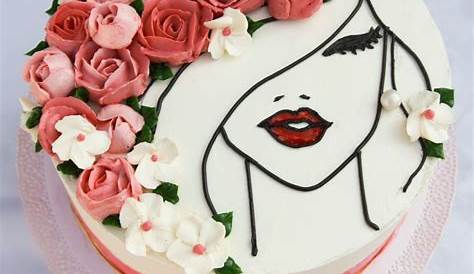 Cake L002 :: Women's Birthday Cakes :: Birthday Cakes :: Cake Library