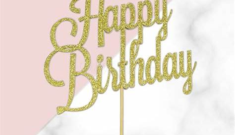 Wish Birthday Cake Toppers SVG File - Best Free Fonts | Befonts