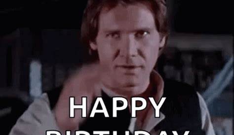 Happy Birthday Star Wars Day GIF - HappyBirthday StarWarsDay Happy