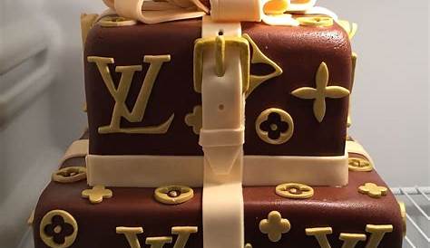 LV Cake by @Jason Coats | Cake, Happy birthday, Birthday