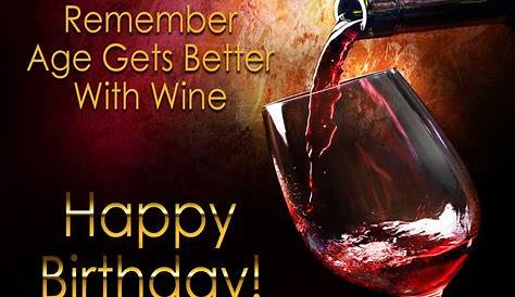 Birthday Card Wine Lover Happy Birthday Wine Card Birthday