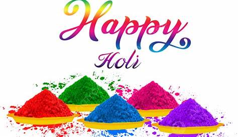 Happy Holi Text PNG Transparent Images | PNG All