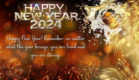 Happy New Year 2024 Wishes Card With Name