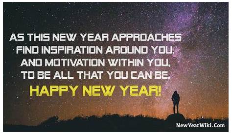 Happy New Year 2024 Wishes Motivational