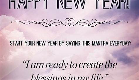 Happy New Year Mantra