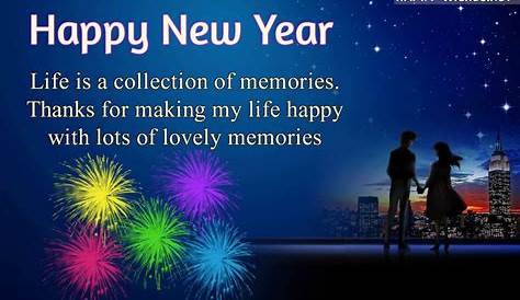 Romantic Happy New Year Messages for your Sweetheart