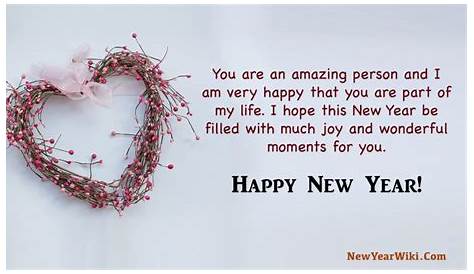 Happy New Year Wishes Heart Touching