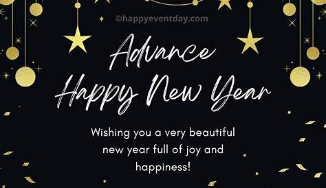 Happy New Year Wishes In Advance 2024