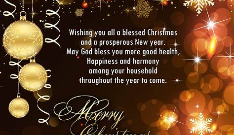 Happy New Year Xmas Wishes