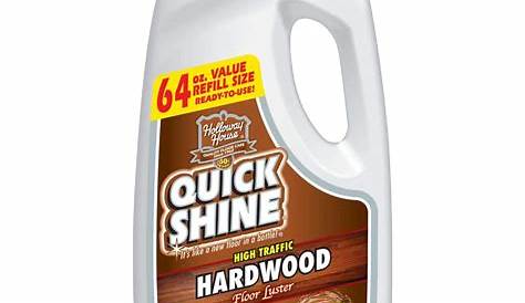QUICK SHINE 64 oz. Hardwood Floor Luster51560 The Home Depot