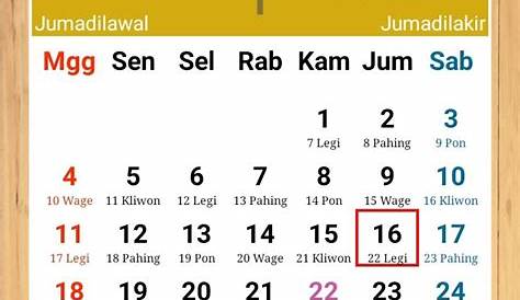 Hari Ini Kamis Apa 3 November 2022 di Kalender Jawa? Cek Info