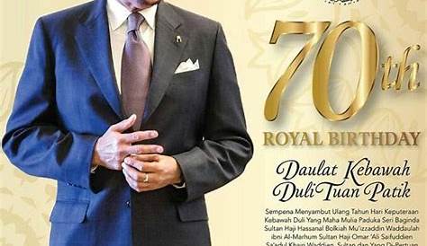 Sembah Ucapan Tahniah Sempena Hari Keputeraan Sultan Brunei ke-69