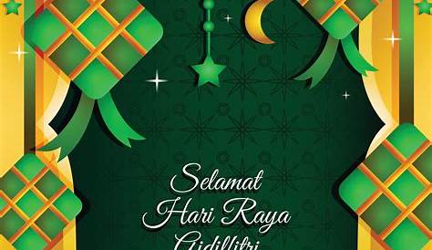 Selamat Hari Raya Aidilfitri Kepada Semua Umat Islam - Background