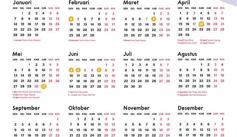 Gambar Kalender 2022 Dengan Tanggal Indonesia Kalender 2022 - Riset