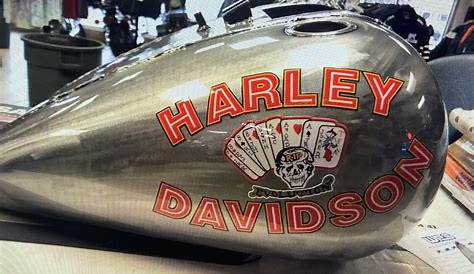 Harley Davidson And The Marlboro Man Gas Tank