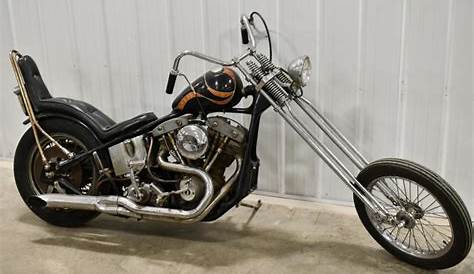 Harley Davidson Chopper Motorcycle For Sale