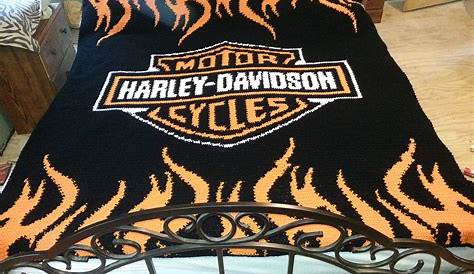 Harley Davidson Crochet Blanket Pattern