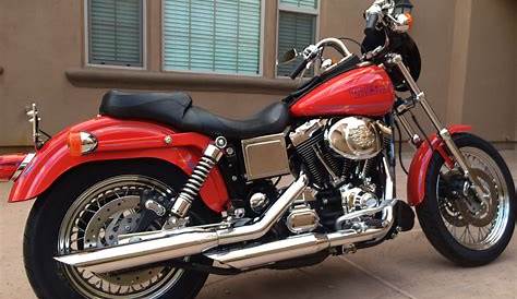Harley Davidson Dyna Red