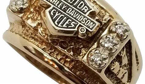 Harley Davidson Gold Jewelry