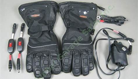 Men's Heated Gloves | Harley davidson, Heated motorcycle gear