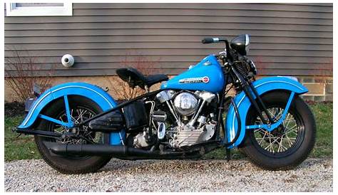 Harley Davidson Knucklehead Vintage