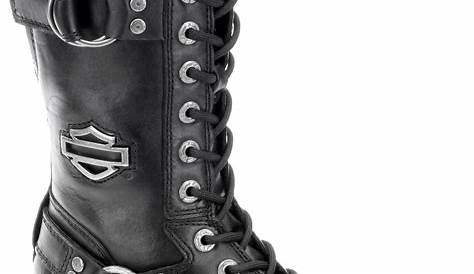 Harley Davidson Ladies Lace Up Boots