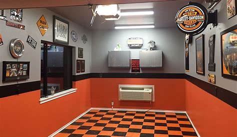 Harley Davidson Orange Paint For Walls